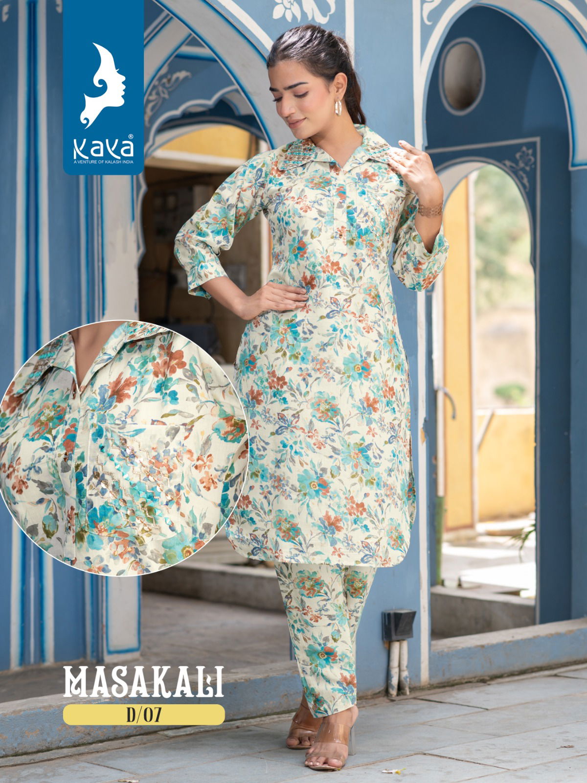 Masakali By Kaya Printed Kurti With Bottom Catalog